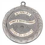 Champion Danny Edwards' 1980 World National Team Championships PGA Tour 10k Gold Winner's Medal