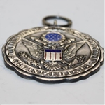 Danny Edwards' 1972 US Open Sectional Low Amateur Sterling USGA Medal - Chicago