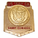Danny Edwards USGA The Walker Cup Team Member Badge