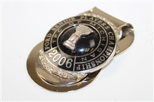 Danny Edwards' 2006 Senior TPC Championship Badge/Clip - TPC of Michigan