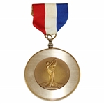 1969 Mid-West Intercollegiate 1st Team Medal with Ribbon Won by Danny Edwards