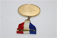 1969 Mid-West Intercollegiate 1st Team Medal with Ribbon Won by Danny Edwards