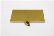 Champion Danny Edwards' 1971 Big 8 Conference 1st Place Golf Medal