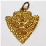 1969 Oklahoma OHSAA Regional Golf Medal Class A Individual 1st Place Arrowhead Medal