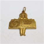 1968 Oklahoma OHSAA State Golf Medal Class A Boys 2-Ball 1st Place Chief Medal