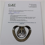 Danny Edwards's Personal FCA (Fellowship of Christian Athletes) 14k Badge/Clip
