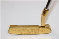 Champion Danny Edwards' Gold Plated PING Putter for 1981 Taiheyo Club Masters Win
