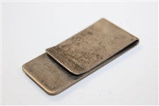 Danny Edwards' Personal 1975 PGA Tournament Players Division Sterling Money Clip/Badge