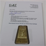 Danny Edwards' Personal 1992 PGA Tour Member Money Clip/Badge