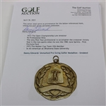 Danny Edwards' Unmarked Pre-Swing Golfer Medallion - Undated