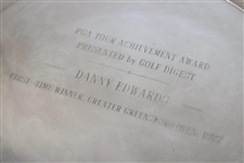 1977 Golf Digest PGA Achievement Award Won by Danny Edwards - 1st Time Winner