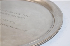 1977 Golf Digest PGA Achievement Award Won by Danny Edwards - 1st Time Winner