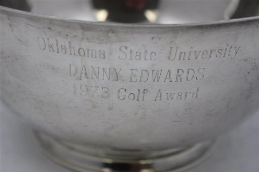 1973 Oklahoma State University Golf Award Won by Danny Edwards