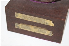 Danny Edwards' 1972 All-American Collegiate Team John F. Kennedy Trophy Award - Missing Label