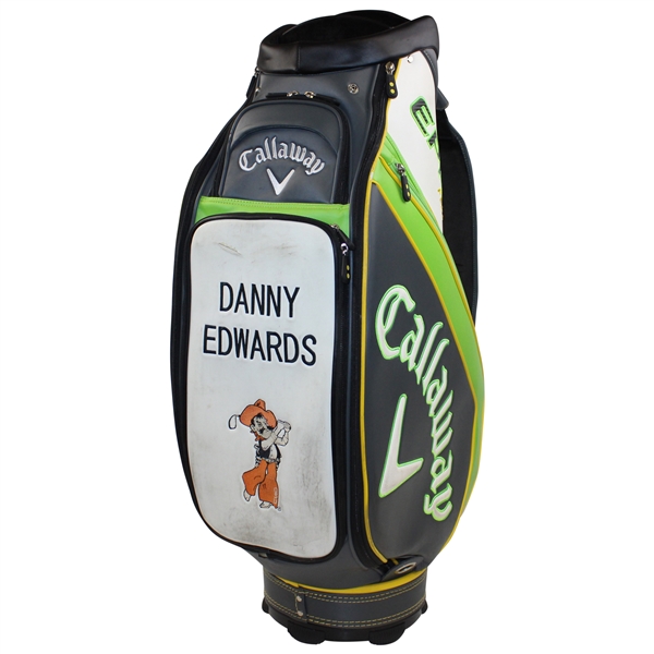 Danny Edwards' Match Used Callaway OSU Mascot EPIC Flash Full Size Golf Bag