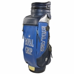 Royal Grip Blue & Black Larry Zee Full Size Belding Golf Bag - Danny Edwards Collection