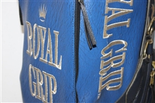 Royal Grip Blue & Black Larry Zee Full Size Belding Golf Bag - Danny Edwards Collection