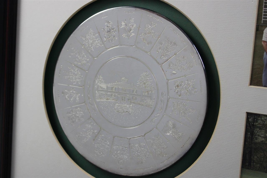Excellent Condition Augusta National GC Sterling Silver Clubhouse Trivet - Danny Edwards Collection