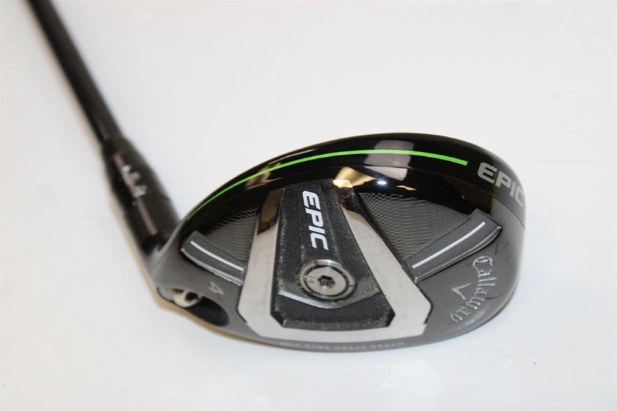 Danny Edwards' Used Callaway EPIC Hyper Speed Face Cup 23 Degree 4-Wood with Head Cover