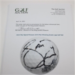 Jason Day Signed Pinnacle 2015 PGA Whistling Straits Logo Golf Ball JSA ALOA