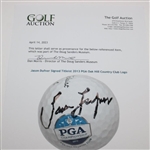 Jason Dufner Signed Titleist 2013 PGA Oak Hill Country Club Logo Golf Ball JSA ALOA