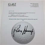 Padraig Harrington Signed Titleist 2008 PGA Oakland Hills Logo Golf Ball JSA ALOA