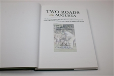 Augusta National Caddy Carl Jackson Signed Two Roads To Augusta Book JSA ALOA