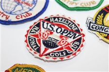 Lot Of 5 Assorted Golf Badges