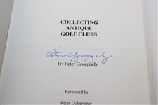 Peter Georgiady Signed 'Collecting Antique Golf Clubs' Booklet