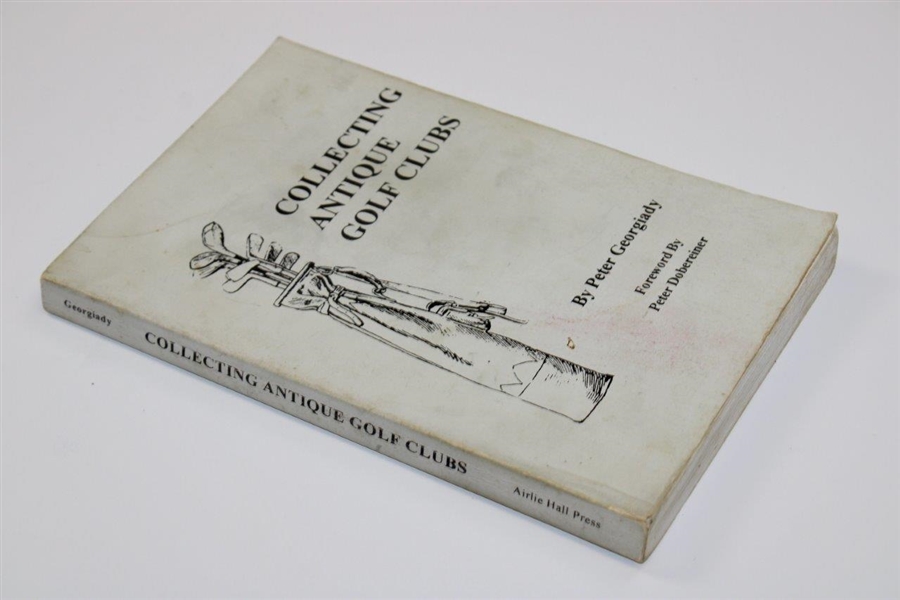 Peter Georgiady Signed 'Collecting Antique Golf Clubs' Booklet
