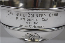 Oak Hill Country Club President's Cup Won By John Mercer 1937