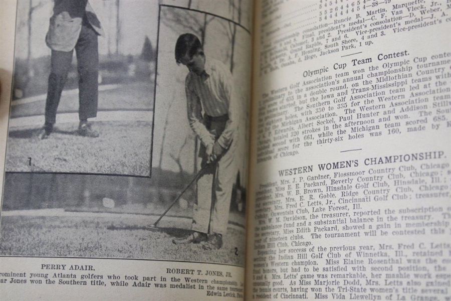 1918 Spalding’s Golf Guide
