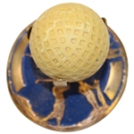 Circa 1930s Hole In One Ball Trophy