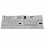 John Daly Signed 1998 BellSouth Classic 1st Rd Scorecard with Steve Stricker (Marker)