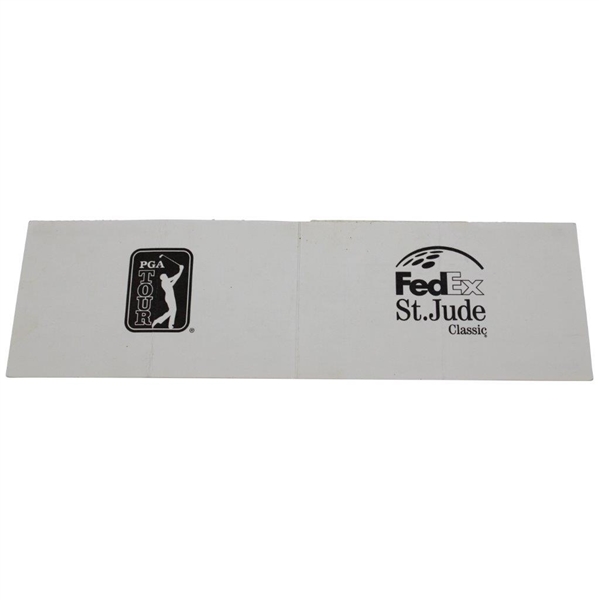 Nick Price Signed 1999 FedEx St. Jude Classic 3rd Rd with Davis Love III (Marker)