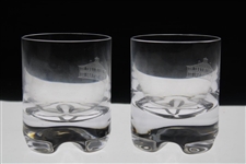 Pair of Augusta National Golf Club Clubhouse Rocks Glasses