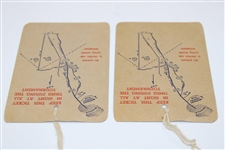 Two (2) 1953 National Celebrities Open Golf Tournament at Woodmont CC Tickets
