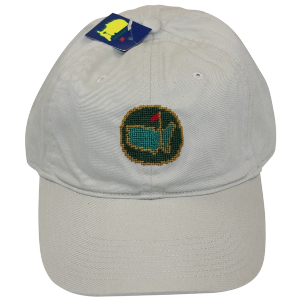 ANGC Masters Tournament Smathers & Branson Circle Patch Stone Hat - New with Tags