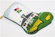 Augusta National GC Exclusive Bauble 'Clubhouse' Stitched Putter Stocking in Bag