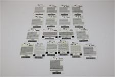 Complete Run of Nineteen (19) Masters Tournament SERIES Badges - 2001-2019