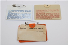 1971, 1974 & 1979 Masters Tournament SERIES Badges - Coody, Player & Zoeller Winners