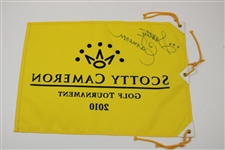 Scotty Cameron Signed 2010 Scotty Cameron Golf Tournament Flag JSA ALOA