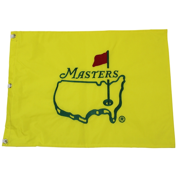 Undated Masters Tournament Embroidered Flag in Original Package - 1998 Style
