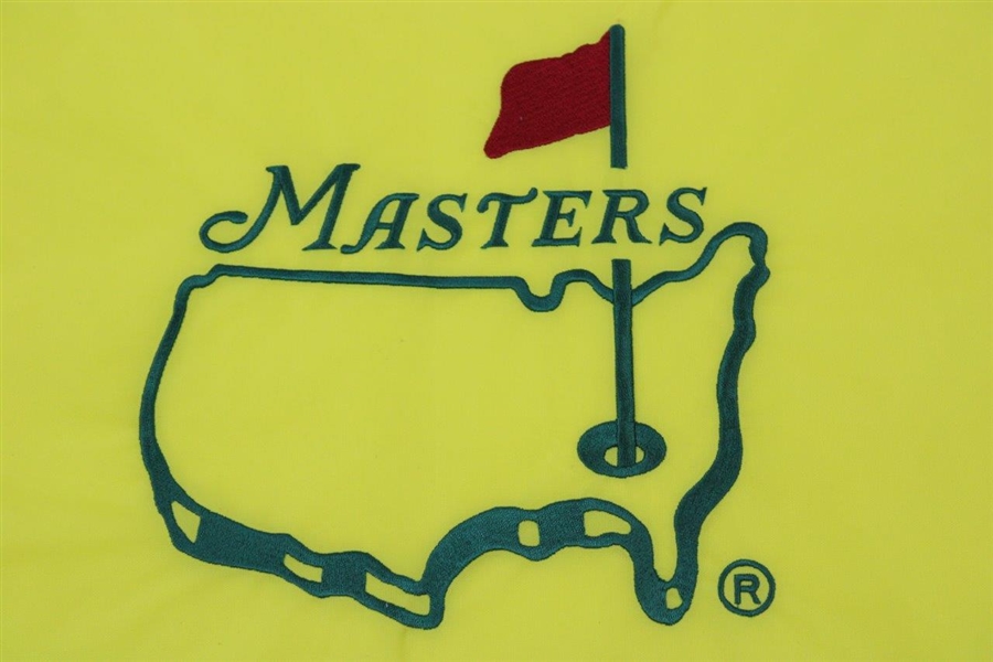Undated Masters Tournament Embroidered Flag in Original Package - 1998 Style