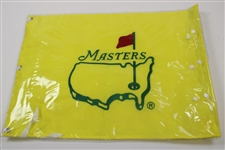 Undated Masters Tournament Embroidered Flag in Original Package - 1998 Style
