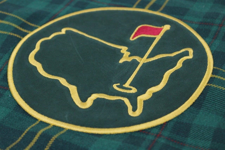 Augusta National Masters Tournament Berckmans Place Tartan Flag - 2023