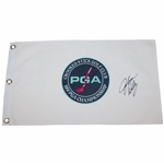 John Daly Signed 1991 PGA Championship at Crooked Stick White Flag JSA ALOA