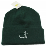 Masters Tournament Dk Green Beanie Cap - New with Tags