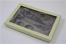 Augusta National GC Masters Hole #12 Golden Bell Porcelain Candy Dish/Tray in Box