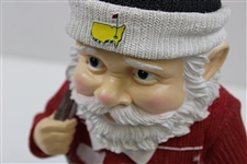 2020 Masters Tournament Ltd Ed Holiday Caddy Gnome in Original Box